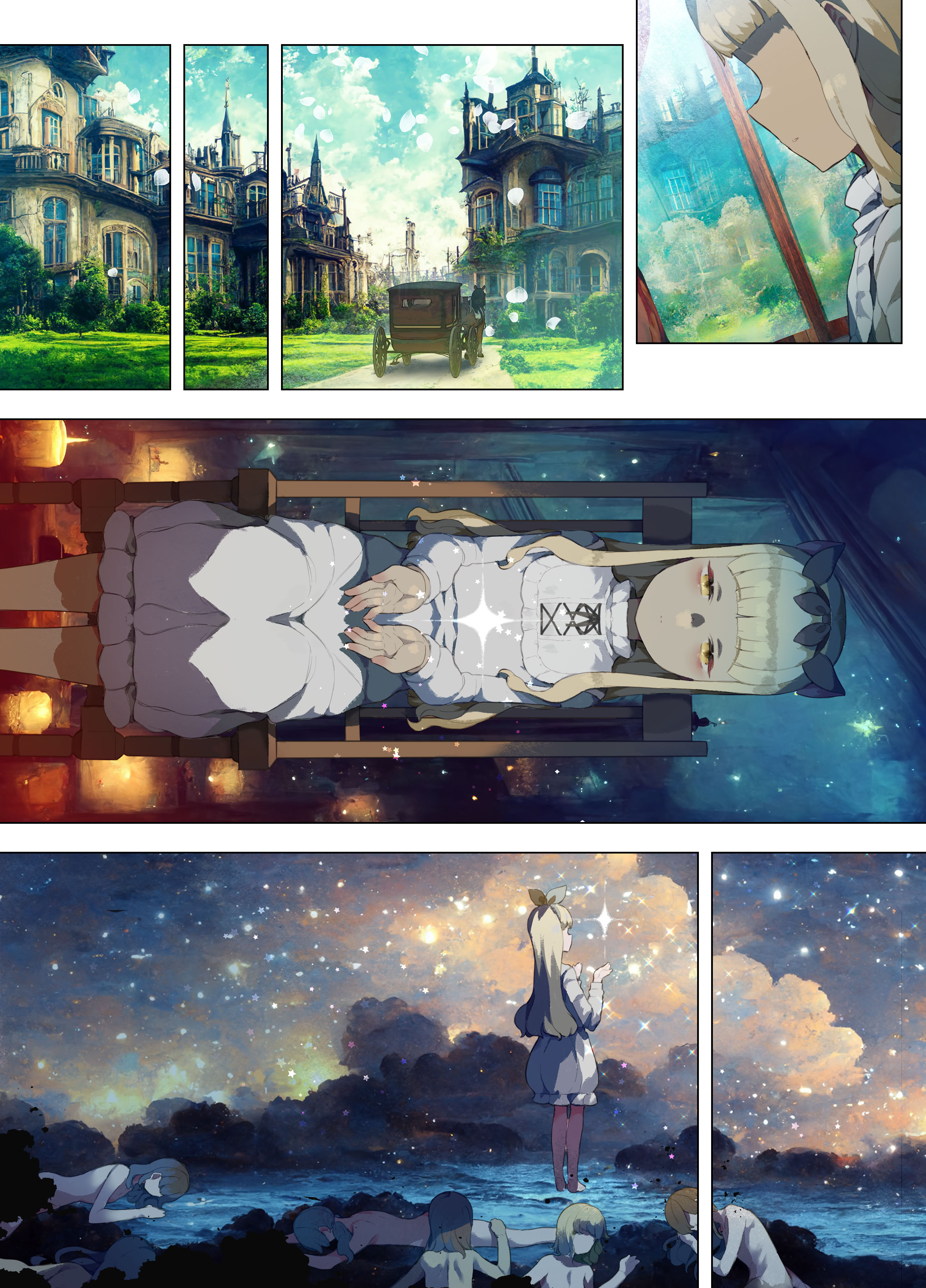 [日本漫画] [ねこてゐ] アリアンフロドの奴隷たち #1｜阿利安弗罗德的奴隶们 星供的少女 #1 单本,高潮潮吹,巨乳大奶,内衣,内射中出#[10P]-10