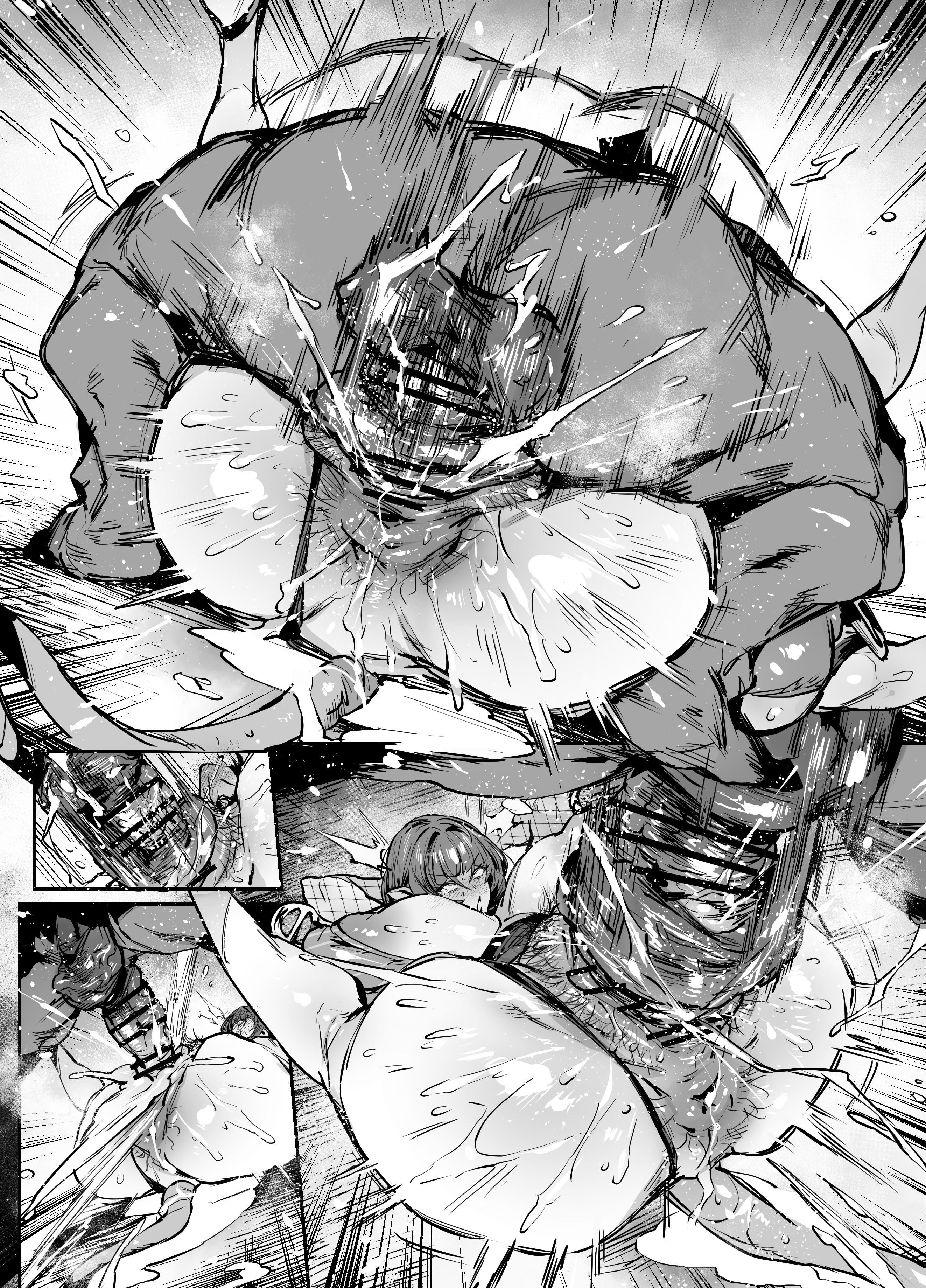 [日本漫画] [thirty8ght] ジェーン (ゼンレスゾーンゼロ) 单本,高潮潮吹,熟女人妻,巨乳大奶,单女,单男#[12P]-8