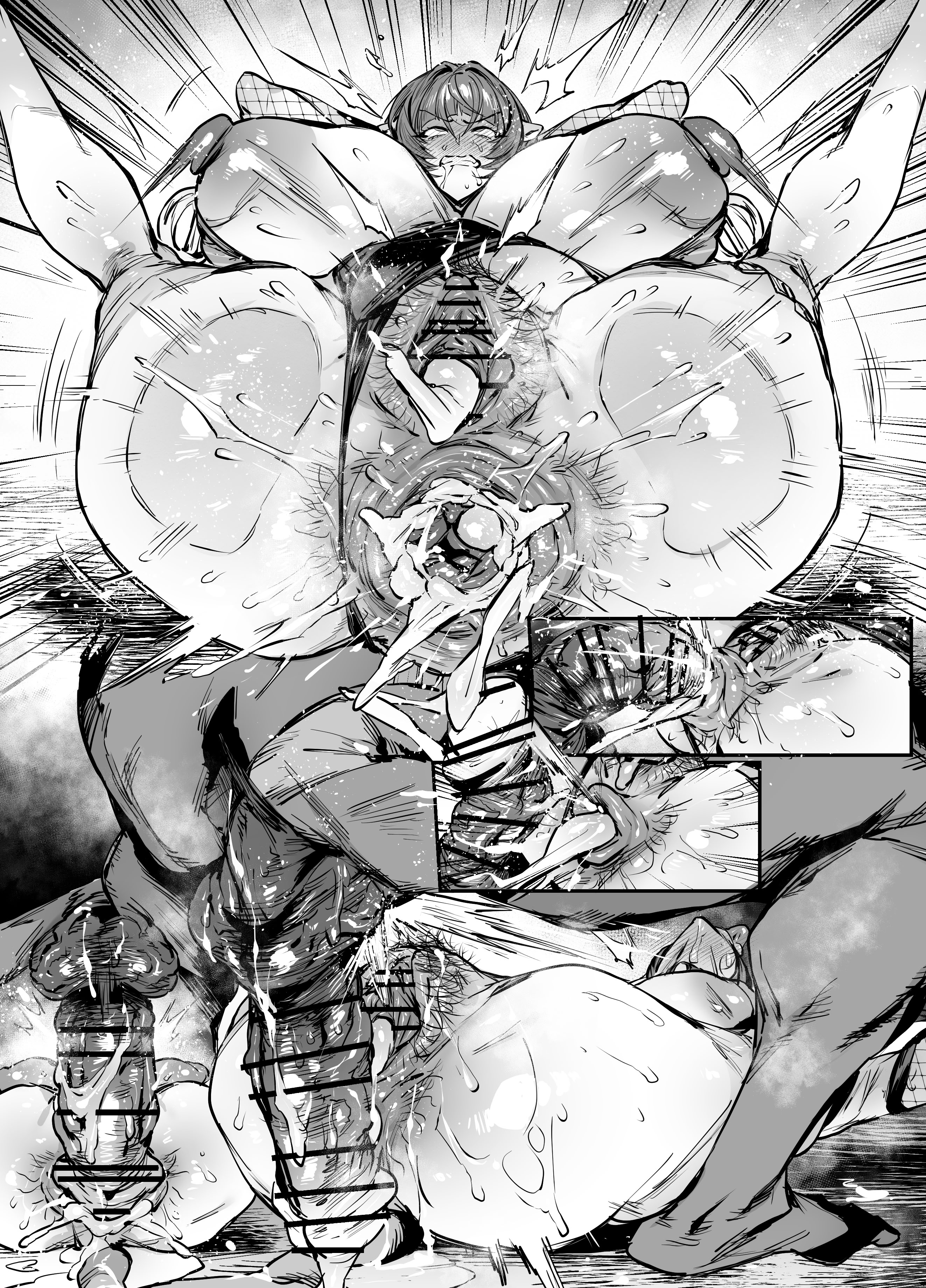 [日本漫画] [thirty8ght] ジェーン (ゼンレスゾーンゼロ) 单本,高潮潮吹,熟女人妻,巨乳大奶,单女,单男#[12P]-9