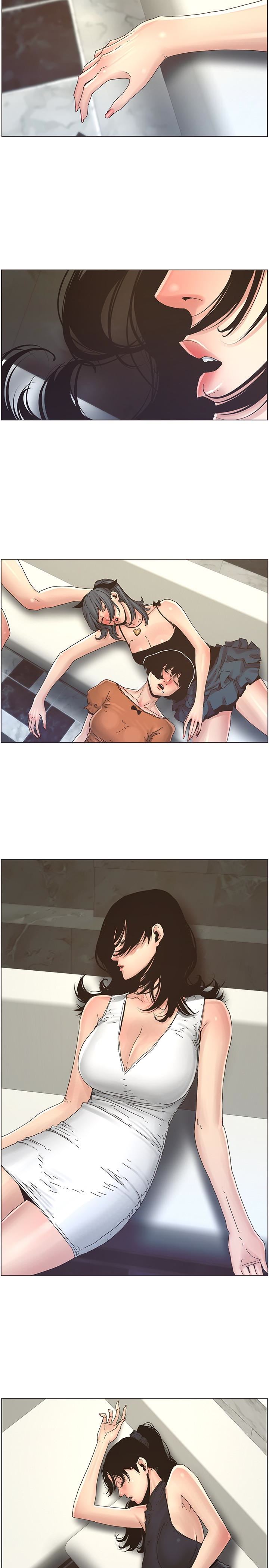 [韩国漫画] 姊妹与继父 剧情,巨乳大奶, 不伦,女学生#[18P]-16