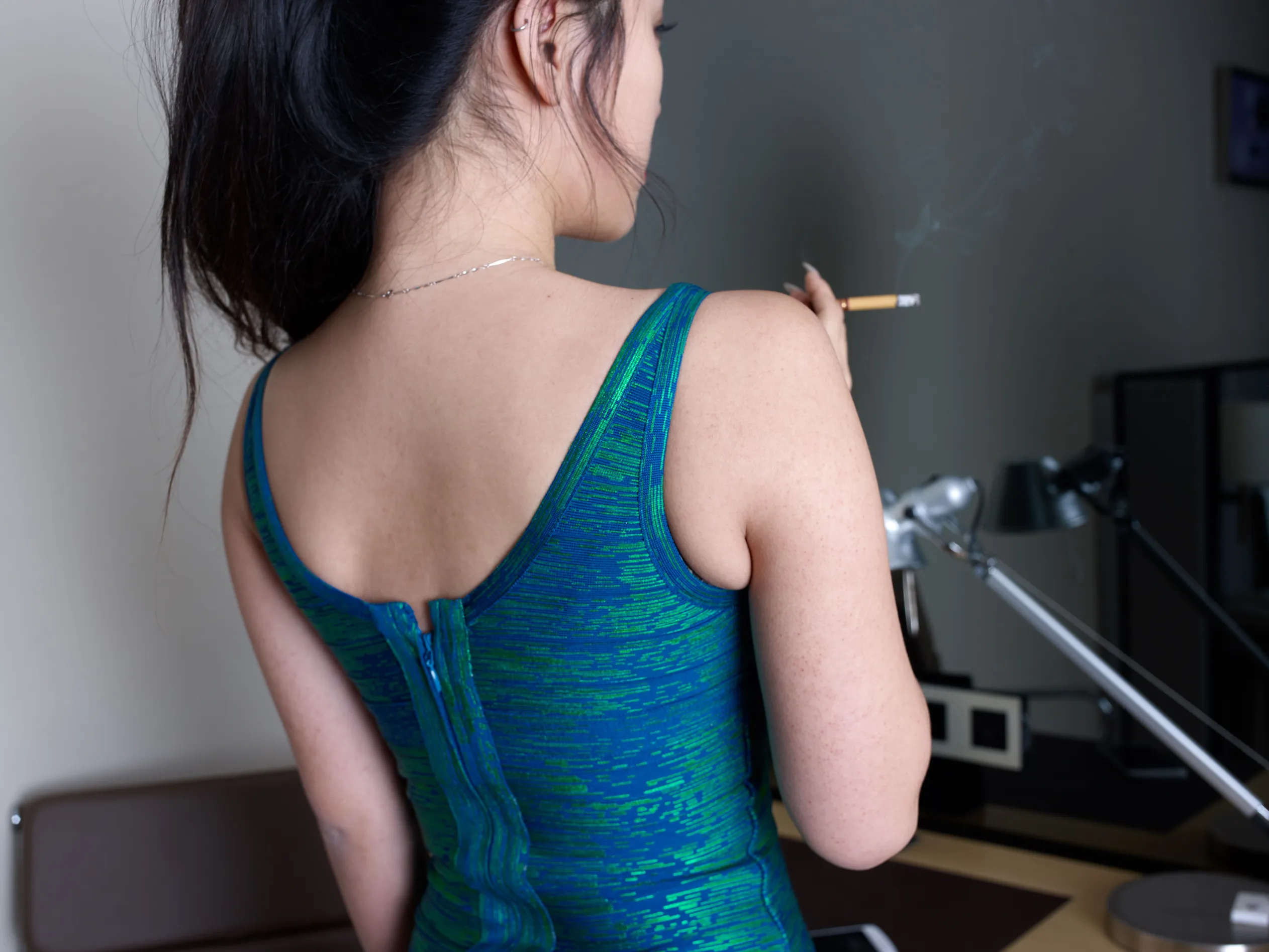[爱美足] NO.124 丰满包臀裙高跟美女 街拍#[106P]-18