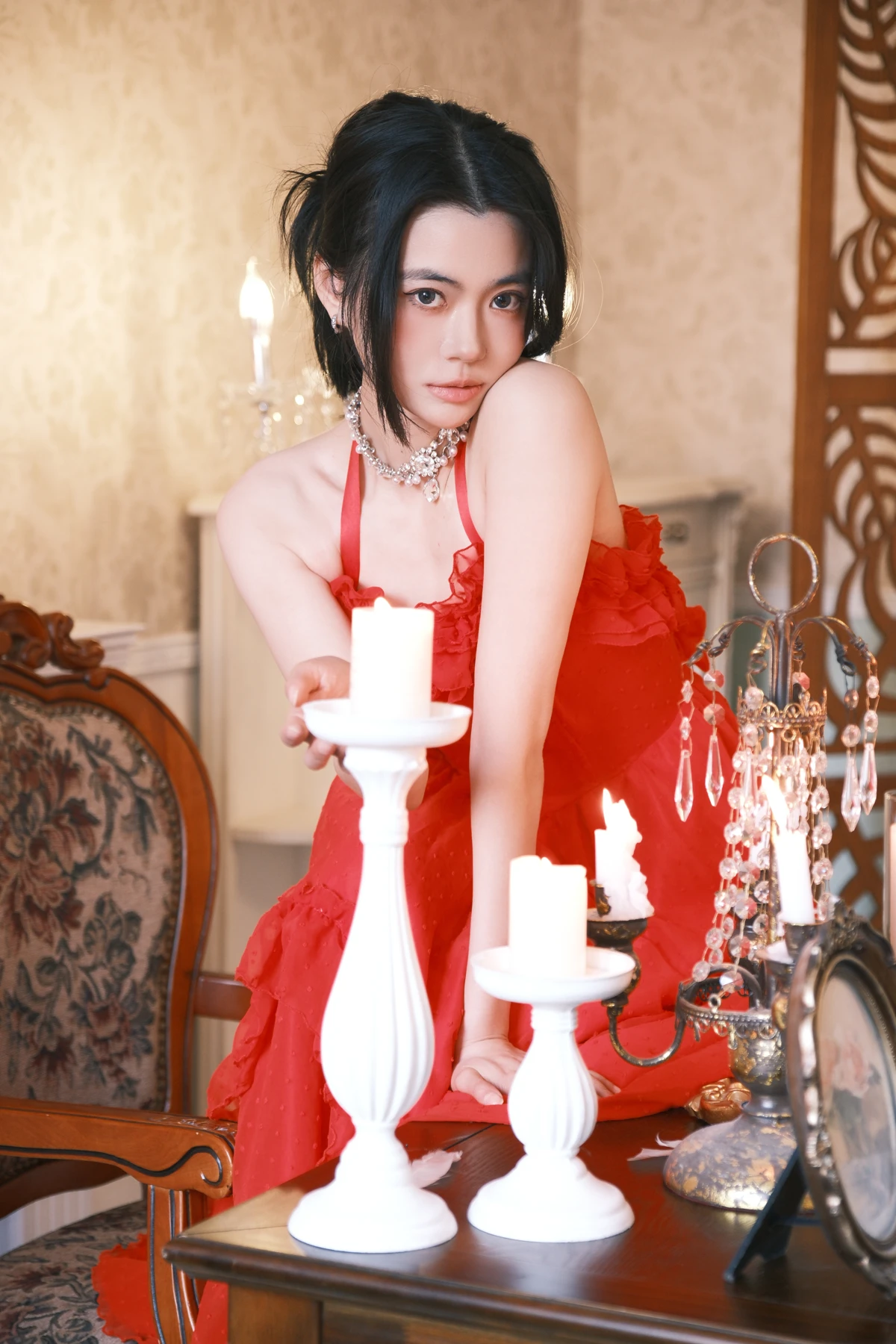 [艺图语] 2023.02.01 Vol.2941 红色 Elikaka#[28P]-4