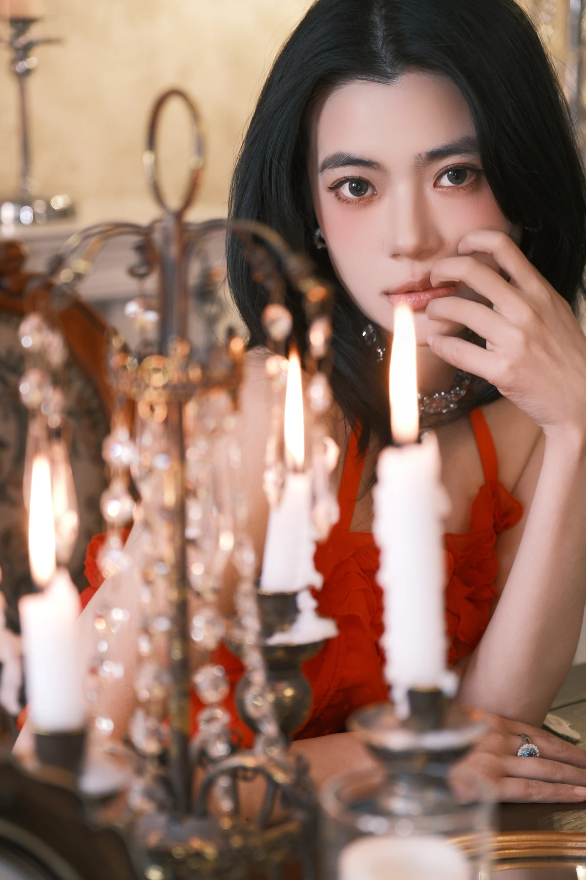 [艺图语] 2023.02.01 Vol.2941 红色 Elikaka#[28P]-8