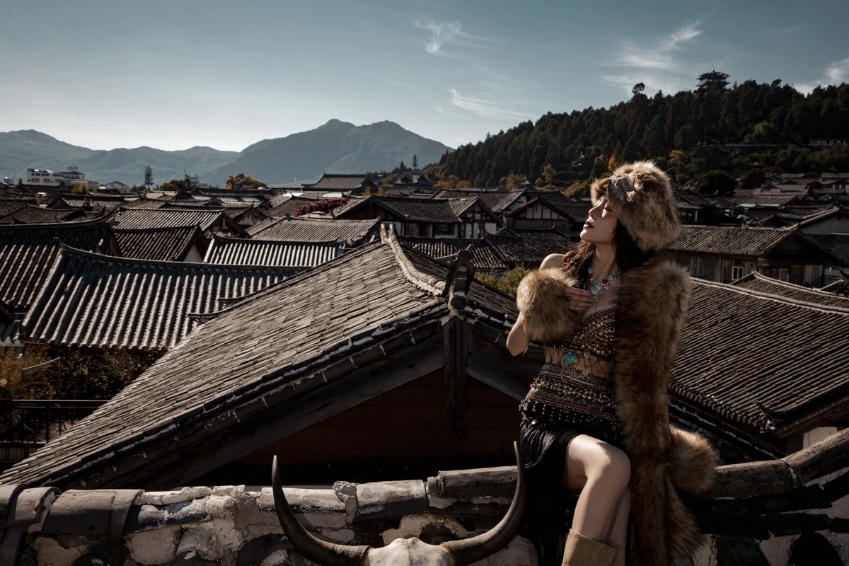 [艺图语] 2022.12.17 Vol.2697 – 部落公主 戴戴#[25P]-1