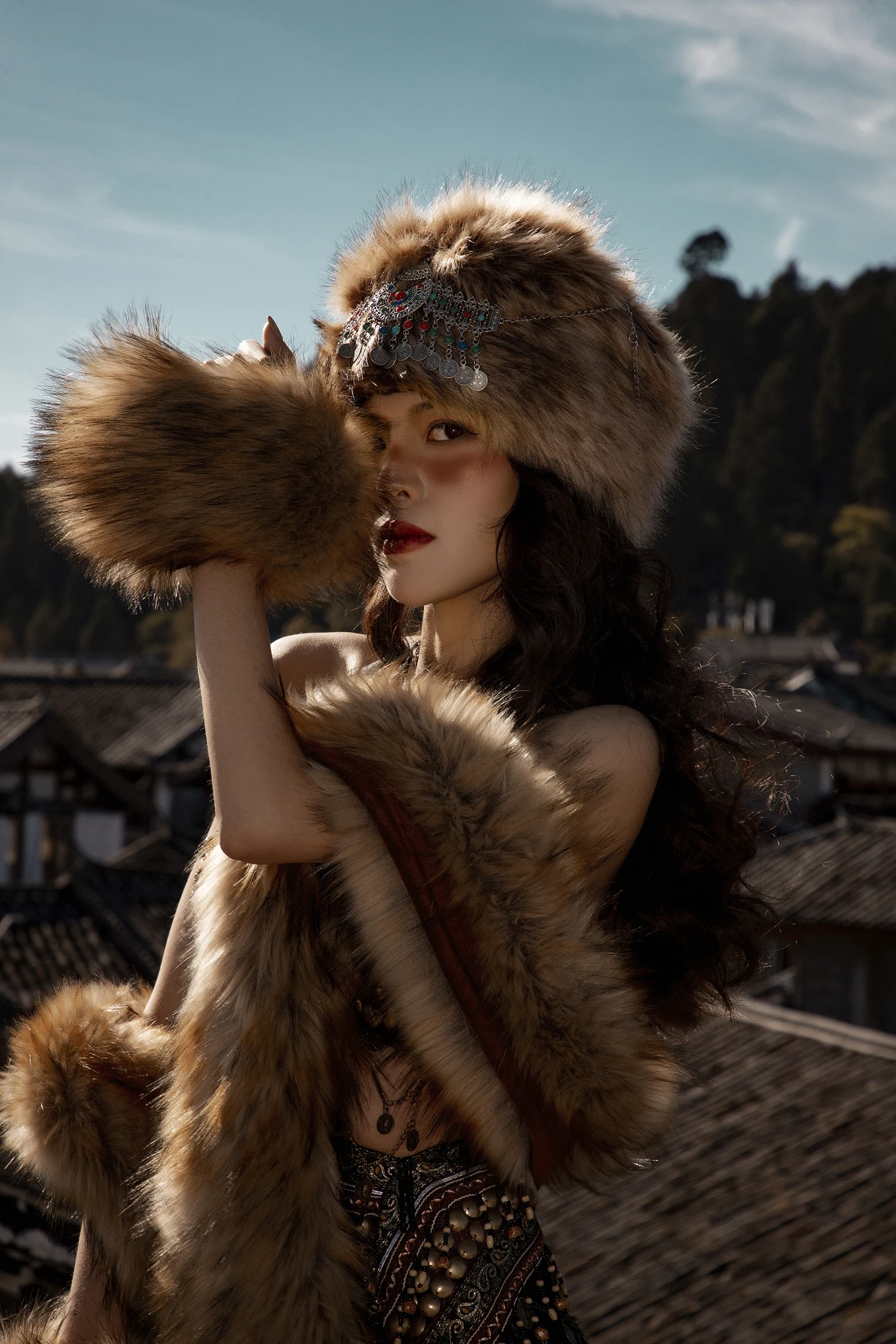 [艺图语] 2022.12.17 Vol.2697 – 部落公主 戴戴#[25P]-7