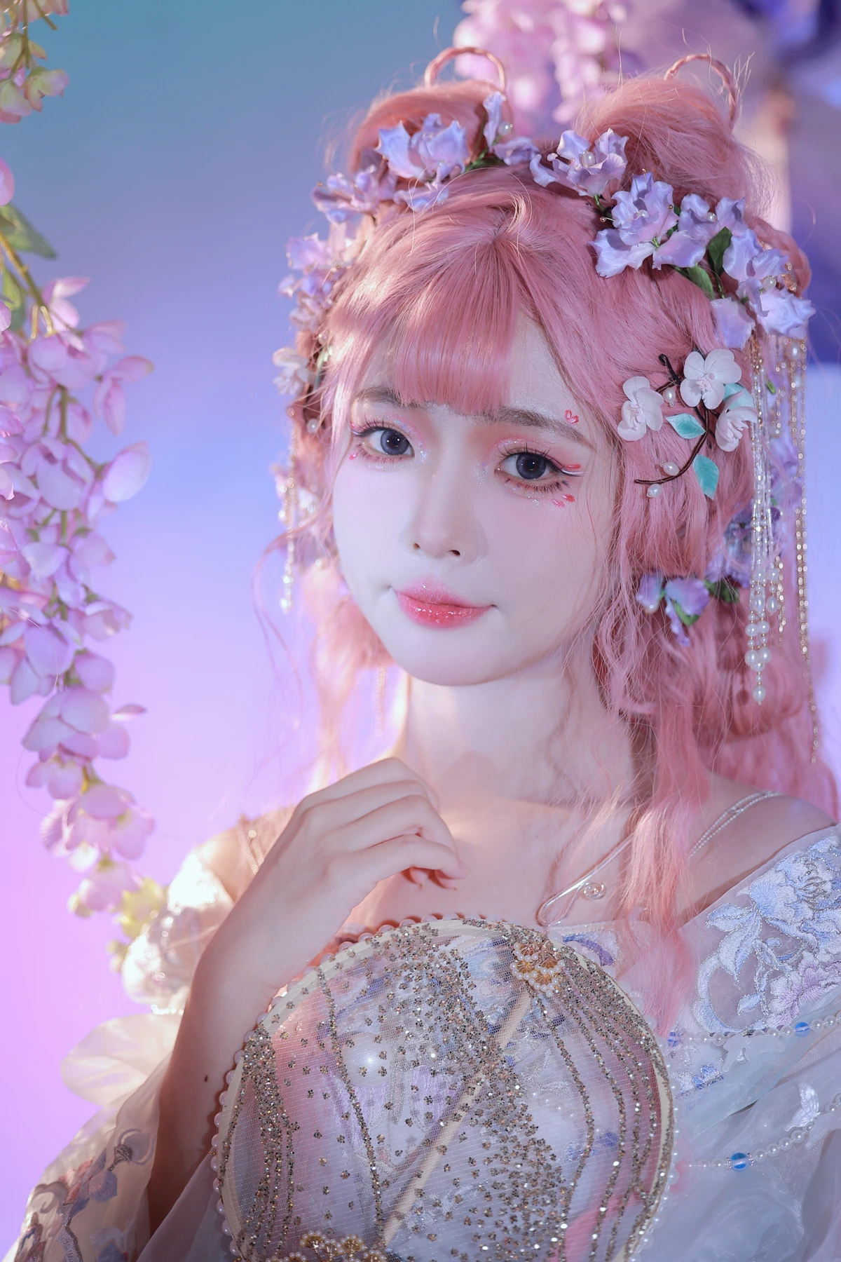 [艺图语] 2023.01.07 Vol.2857 – 花月夜蝶梦 怀里猫ovo#[22P]-8