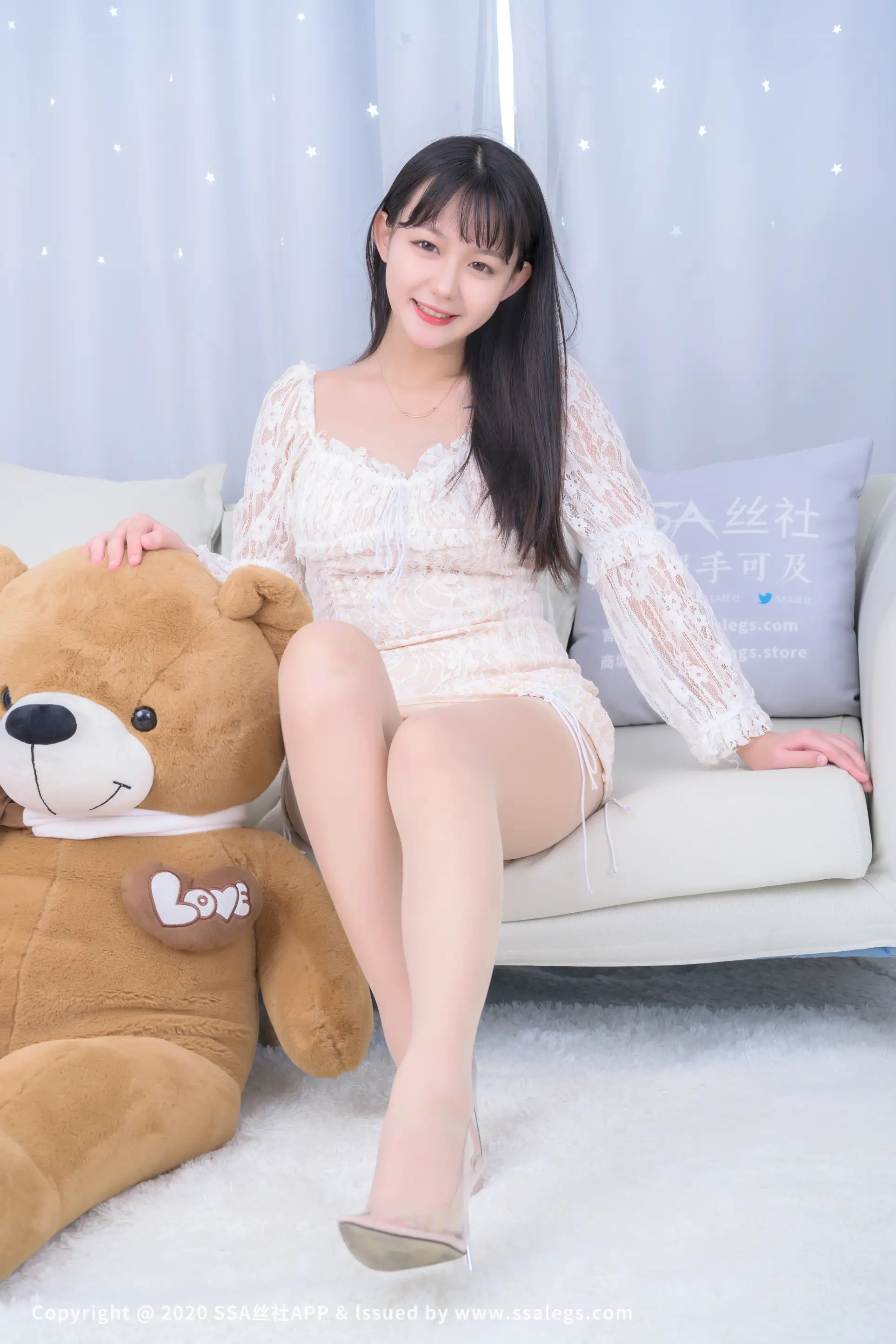 [爱美足] NO.569 囡囡  梦娜美肌肉丝袜拍摄样片（上) 丝社#[120P]-1