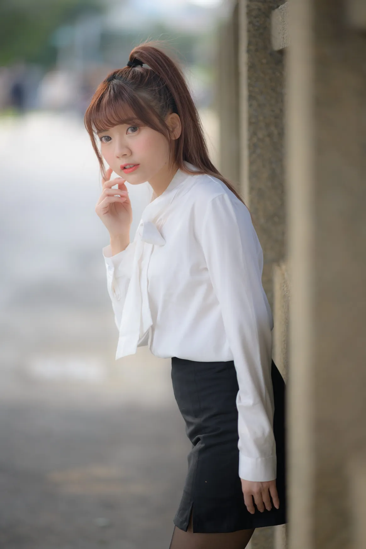 [爱美足] NO.237 OL黑丝制服高跟 街拍#[105P]-3