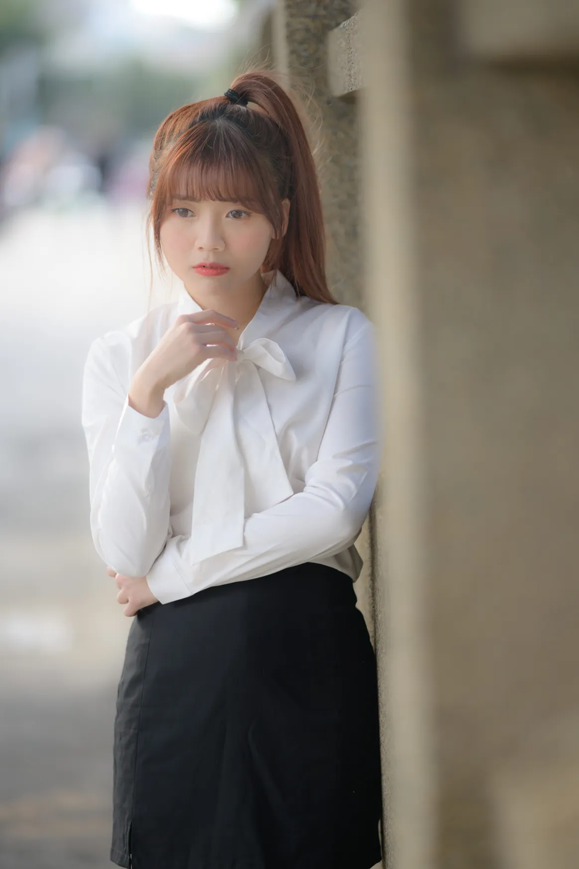 [爱美足] NO.237 OL黑丝制服高跟 街拍#[105P]-5