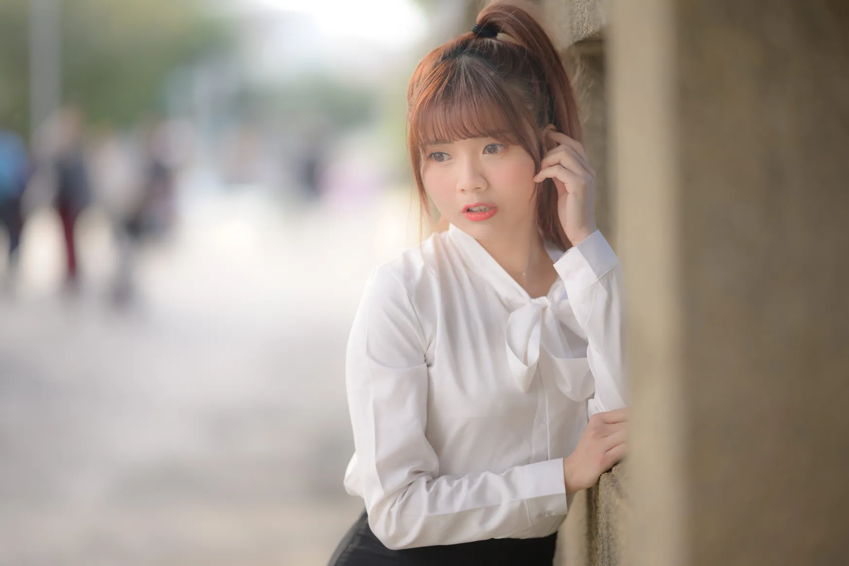 [爱美足] NO.237 OL黑丝制服高跟 街拍#[105P]-6