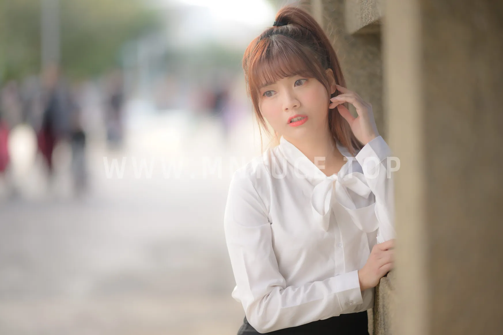 [爱美足] NO.237 OL黑丝制服高跟 街拍#[105P]-7