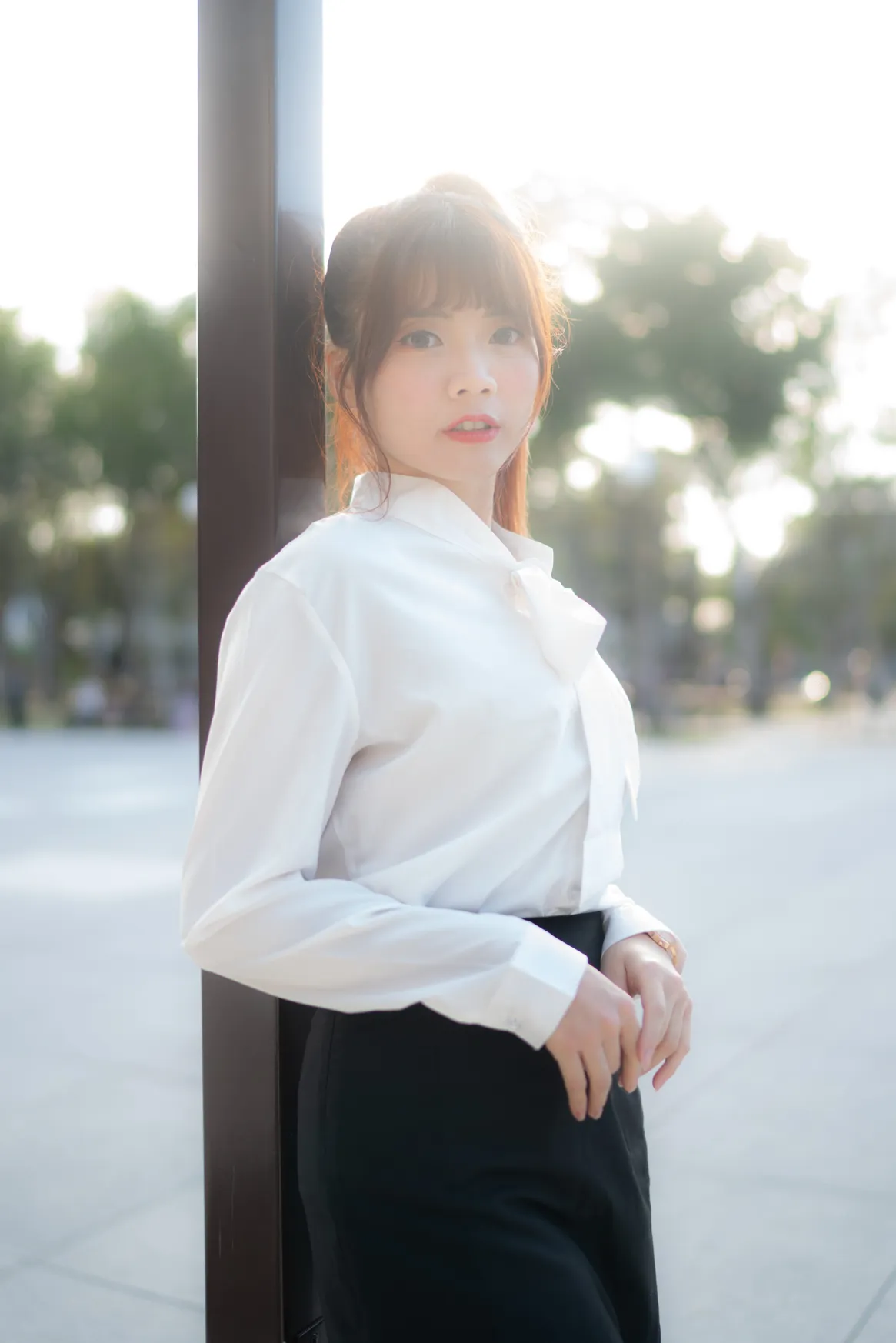 [爱美足] NO.237 OL黑丝制服高跟 街拍#[105P]-10