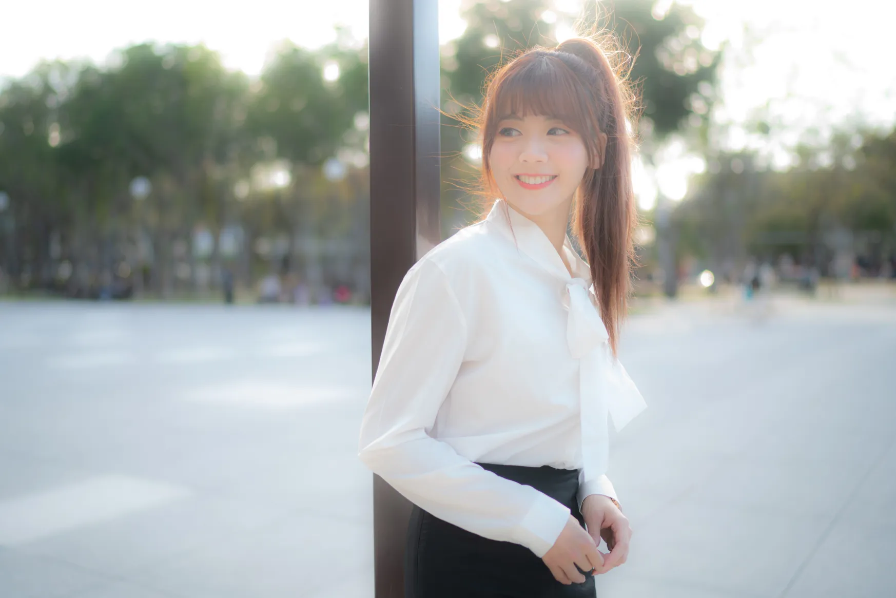 [爱美足] NO.237 OL黑丝制服高跟 街拍#[105P]-12