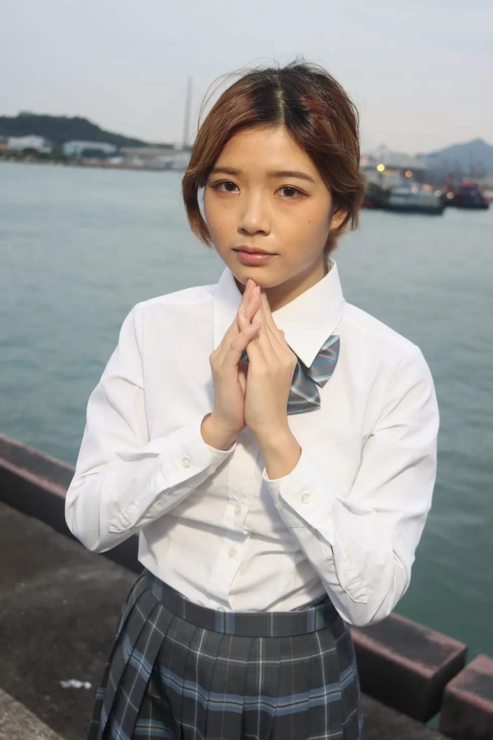[Mzsock] NO.144 Kandi student uniform beautiful legs street photography#[105P]-4