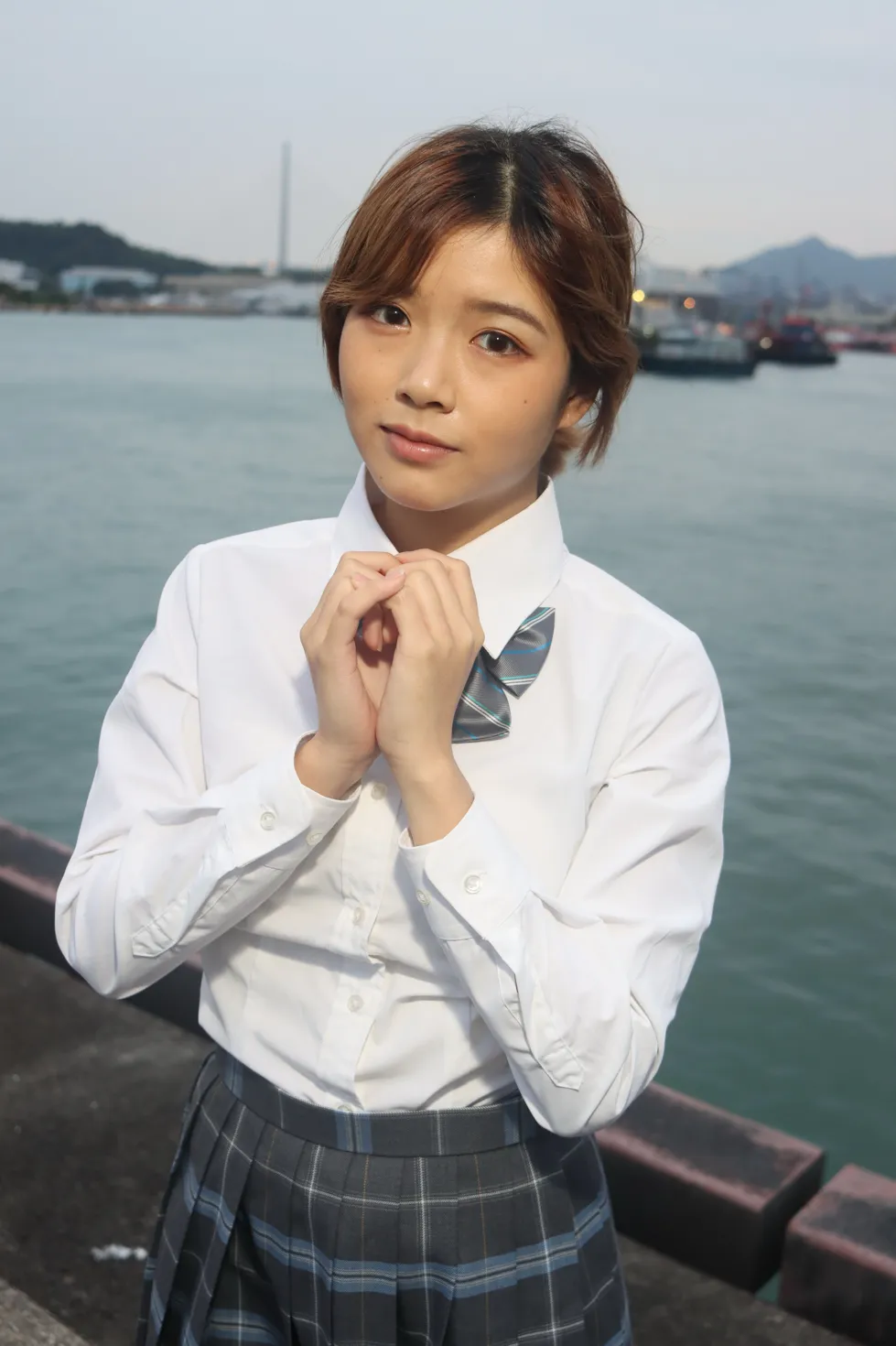 [Mzsock] NO.144 Kandi student uniform beautiful legs street photography#[105P]-5