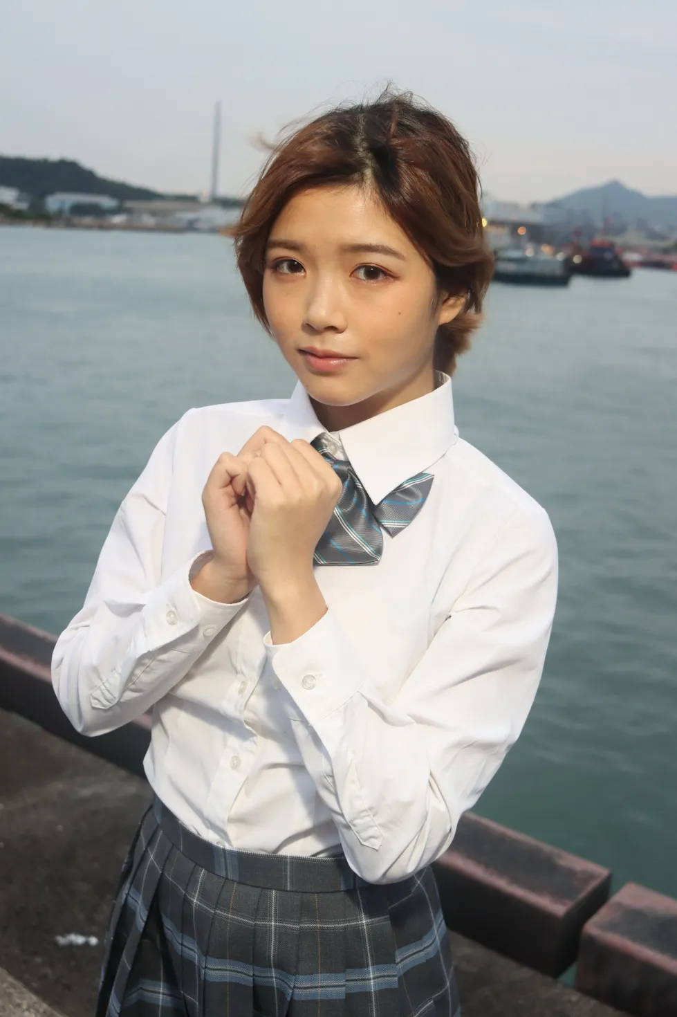 [Mzsock] NO.144 Kandi student uniform beautiful legs street photography#[105P]-6