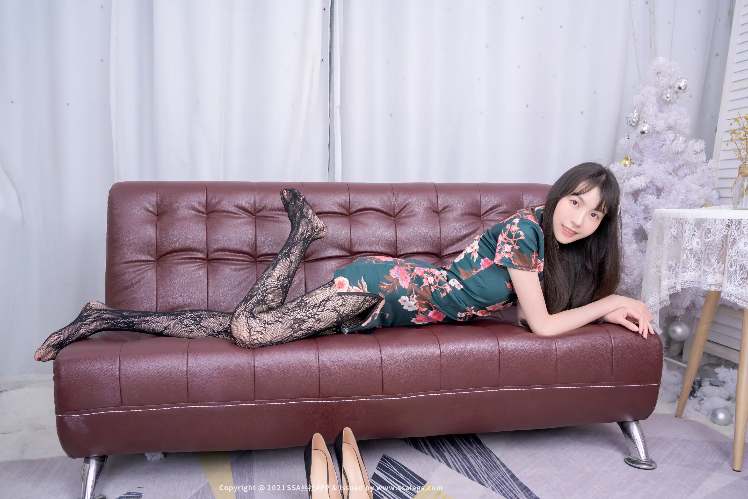 [爱美足] NO.745 模特团团的黑丝网袜(下) 丝社#[126P]-2