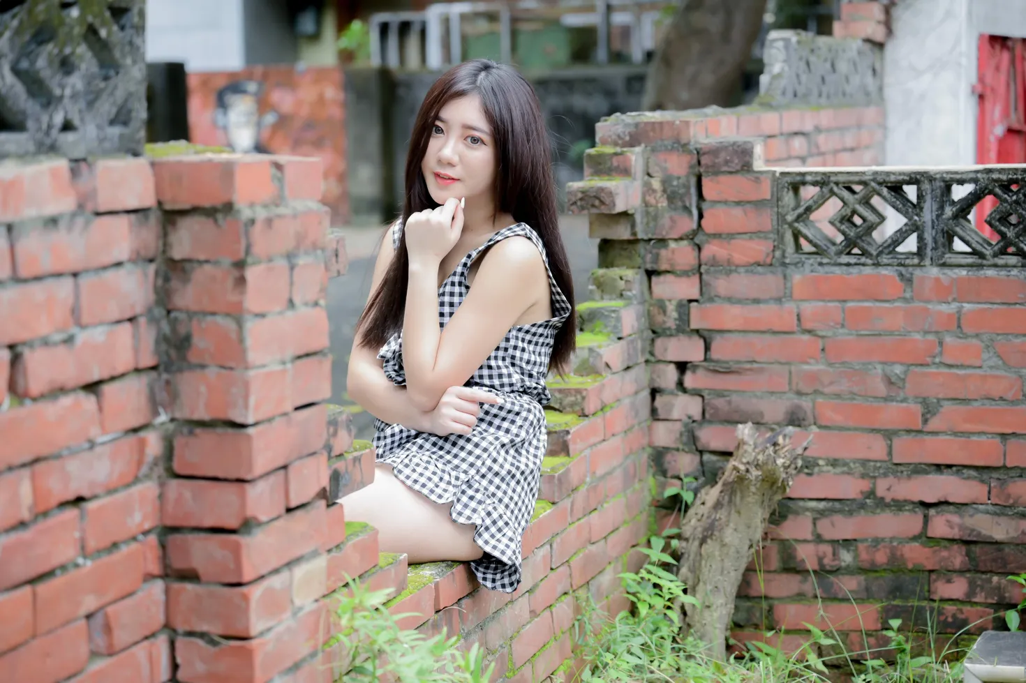 [爱美足] NO.214 乐乐 休闲布鞋美腿 街拍#[95P]-2