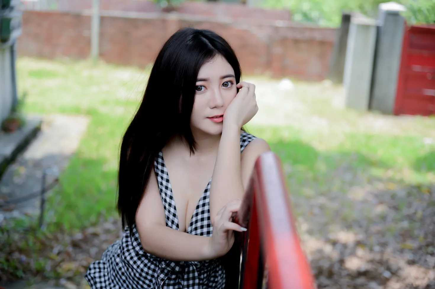 [爱美足] NO.214 乐乐 休闲布鞋美腿 街拍#[95P]-12