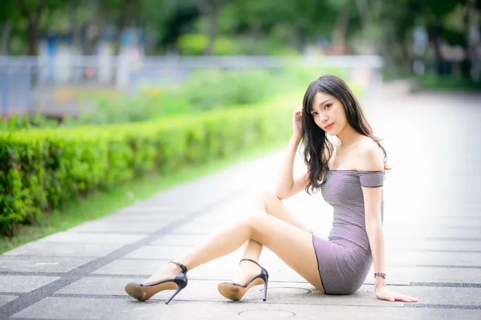 [爱美足] NO.224 Bao 丝袜高跟美腿外拍 街拍#[79P]-10