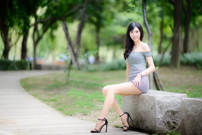 [爱美足] NO.224 Bao 丝袜高跟美腿外拍 街拍#[79P]-9