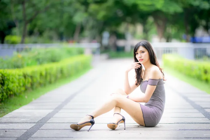[爱美足] NO.224 Bao 丝袜高跟美腿外拍 街拍#[79P]-6