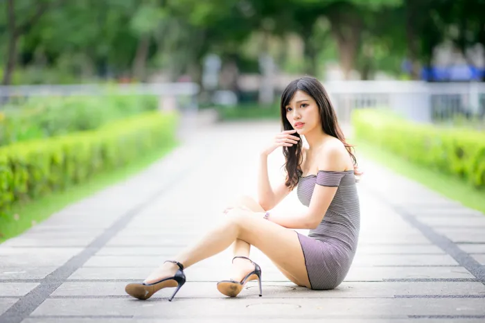 [爱美足] NO.224 Bao 丝袜高跟美腿外拍 街拍#[79P]-8