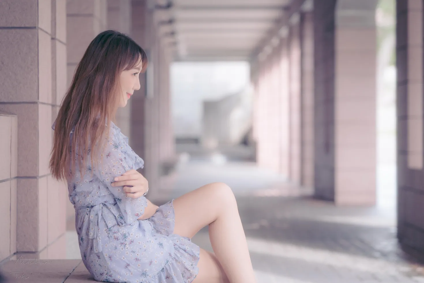 [爱美足] NO.197 彭璇 连衣短裙涼高美腿 街拍#[58P]-15