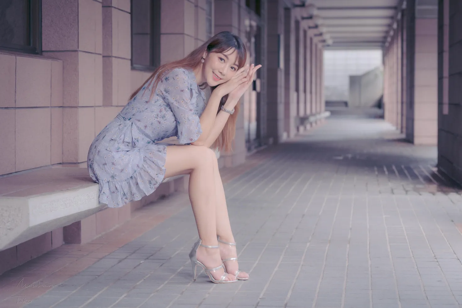 [爱美足] NO.197 彭璇 连衣短裙涼高美腿 街拍#[58P]-2