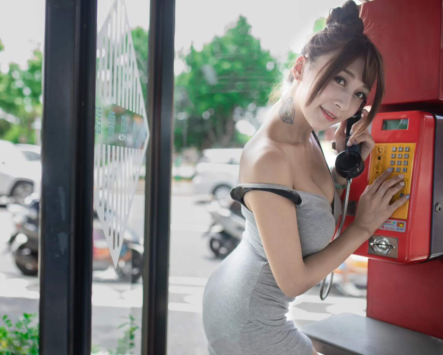 [爱美足] NO.179 陈奕洁 连衣短裙高跟美腿 街拍#[35P]-3