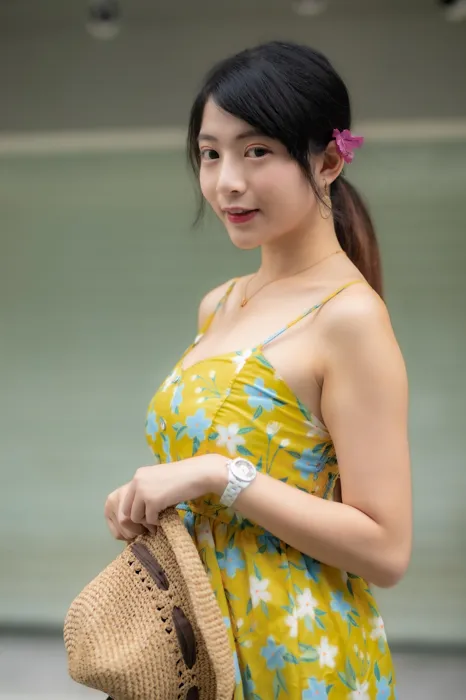 [爱美足] NO.090 湘芹 性感短裙 高跟美腿外拍 街拍#[64P]-9