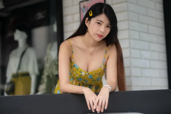 [爱美足] NO.090 湘芹 性感短裙 高跟美腿外拍 街拍#[64P]-6