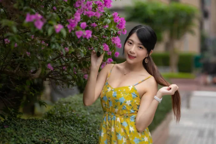 [爱美足] NO.090 湘芹 性感短裙 高跟美腿外拍 街拍#[64P]-8