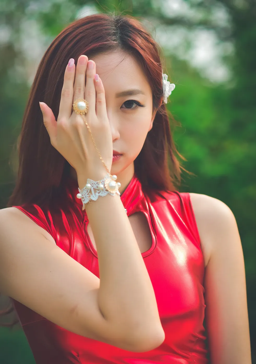 [爱美足] NO.172 名婷 高衩长裙高跟丝袜美腿 街拍#[103P]-1