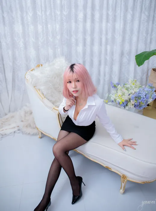 [爱美足] NO.075  朵琳 OL黑丝 高跟美腿外拍 街拍#[60P]-8