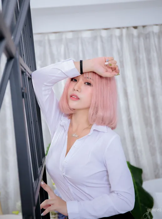 [爱美足] NO.075  朵琳 OL黑丝 高跟美腿外拍 街拍#[60P]-1