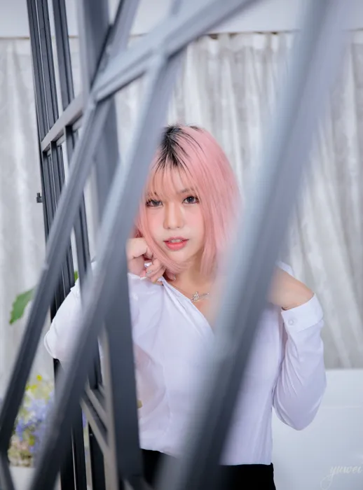 [爱美足] NO.075  朵琳 OL黑丝 高跟美腿外拍 街拍#[60P]-2