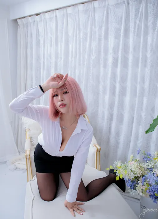 [爱美足] NO.075  朵琳 OL黑丝 高跟美腿外拍 街拍#[60P]-2