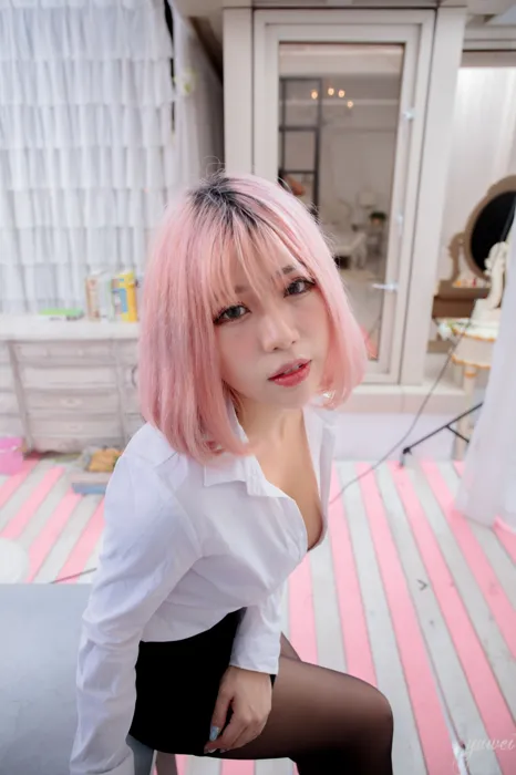 [爱美足] NO.075  朵琳 OL黑丝 高跟美腿外拍 街拍#[60P]-7