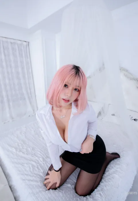 [爱美足] NO.075  朵琳 OL黑丝 高跟美腿外拍 街拍#[60P]-7