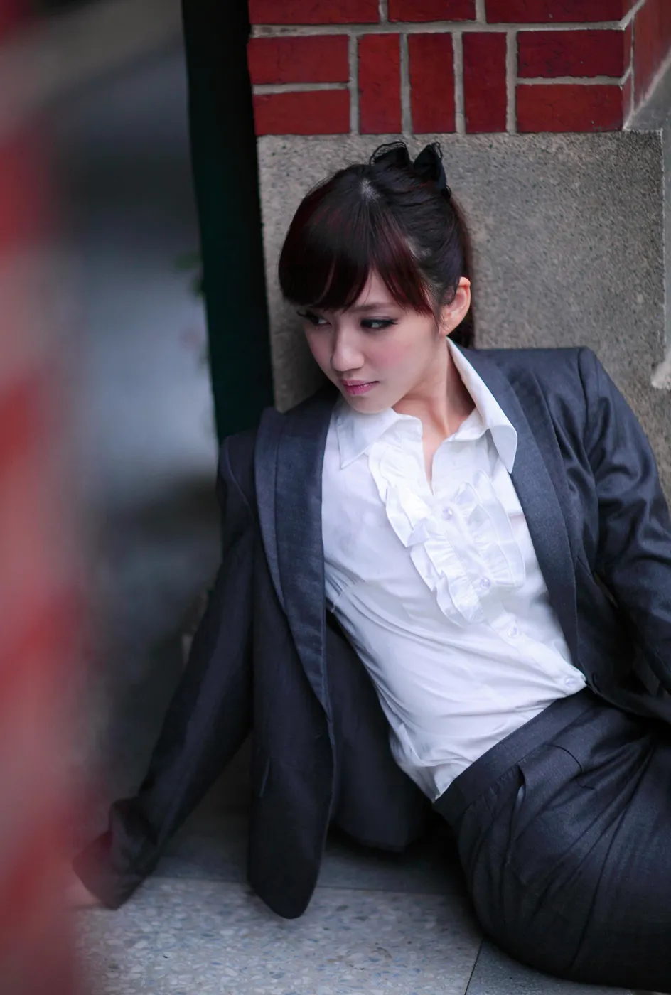 [爱美足] NO.208 小雅 OL丝袜高跟美腿 街拍#[40P]-8