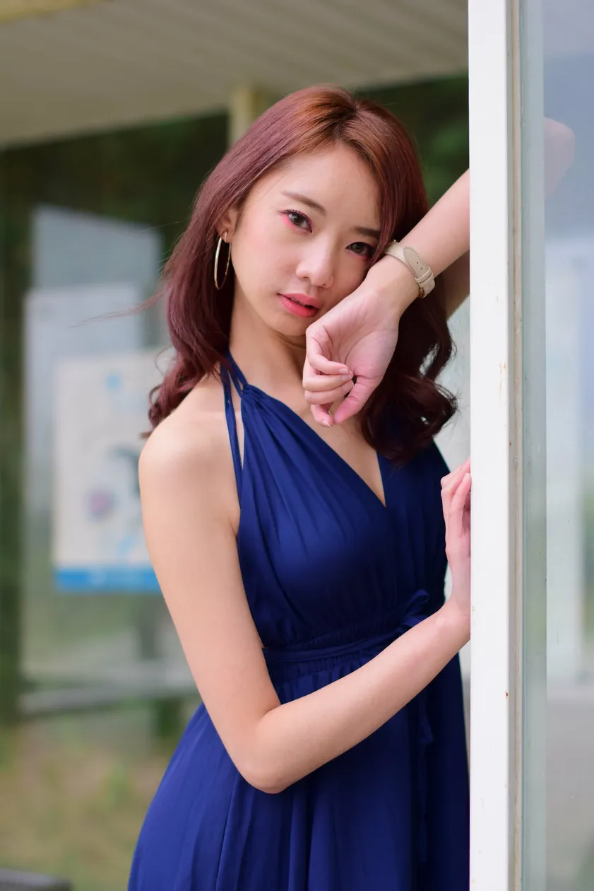 [Mzsock] NO.178 Youbao long skirt with high slits and high legs street photography#[105P]-9