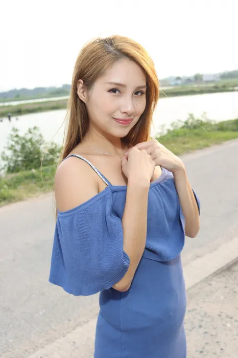 [爱美足] NO.094 長腿美模Van Van 香車美腿 高跟美腿外拍 街拍#[100P]-3