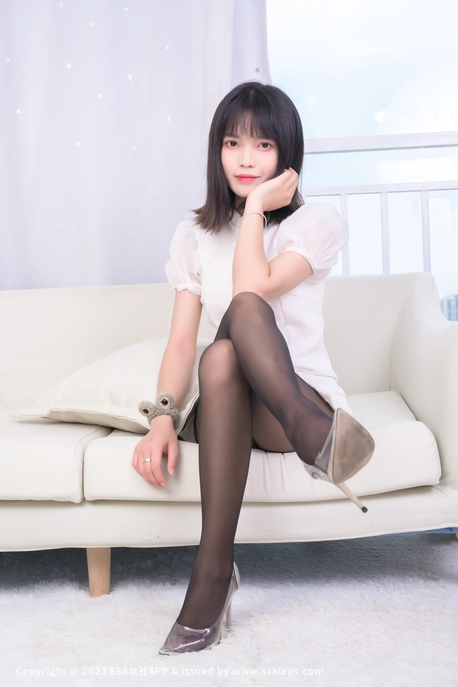 [爱美足] NO.664 腿模丹丹的黑丝袜美足(上) 丝社#[118P]-4