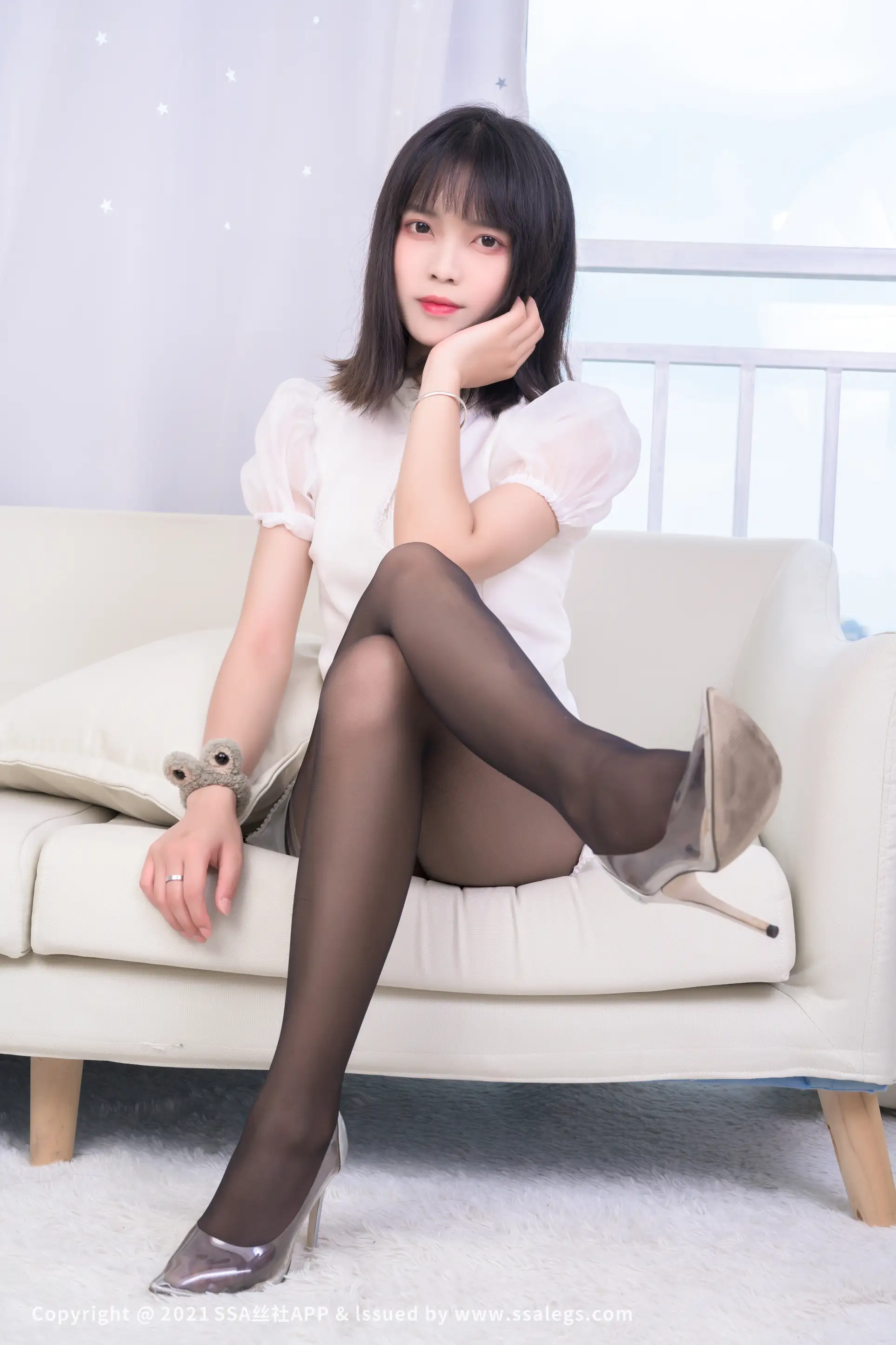 [爱美足] NO.664 腿模丹丹的黑丝袜美足(上) 丝社#[118P]-6