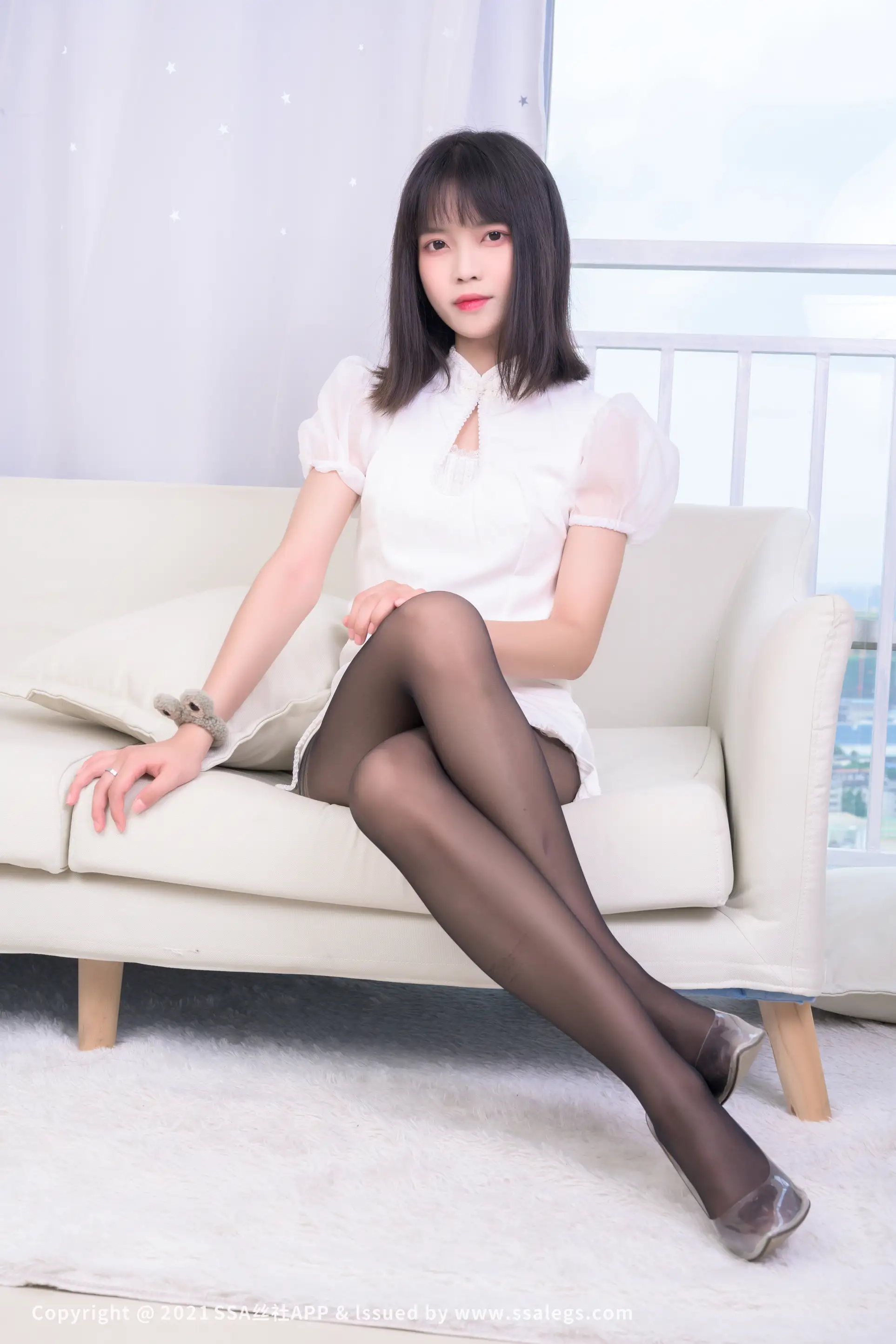 [爱美足] NO.664 腿模丹丹的黑丝袜美足(上) 丝社#[118P]-8