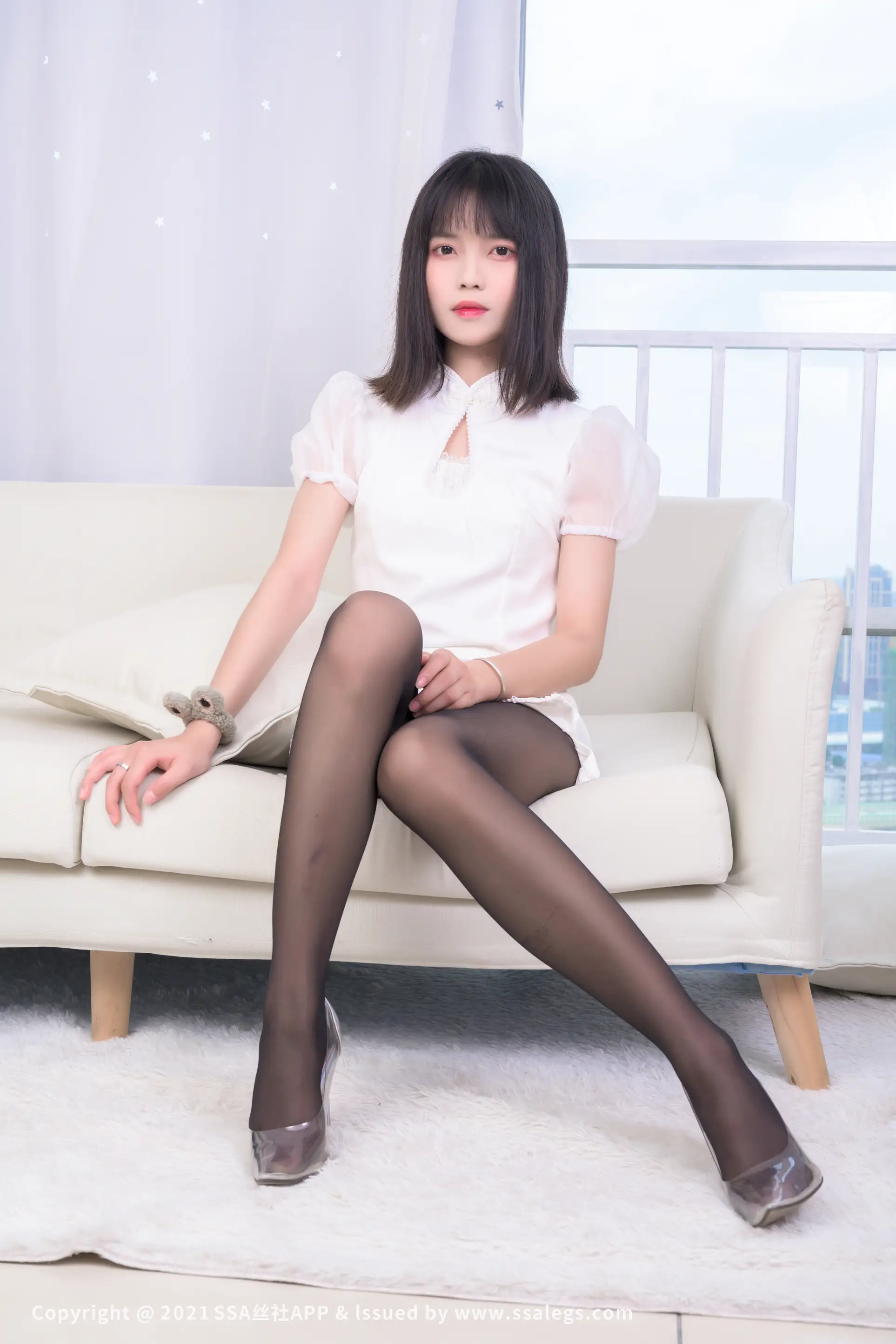 [爱美足] NO.664 腿模丹丹的黑丝袜美足(上) 丝社#[118P]-10