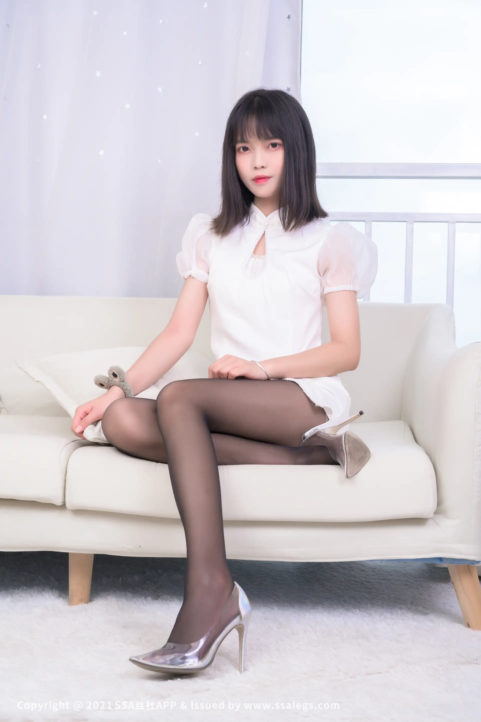 [爱美足] NO.664 腿模丹丹的黑丝袜美足(上) 丝社#[118P]-10