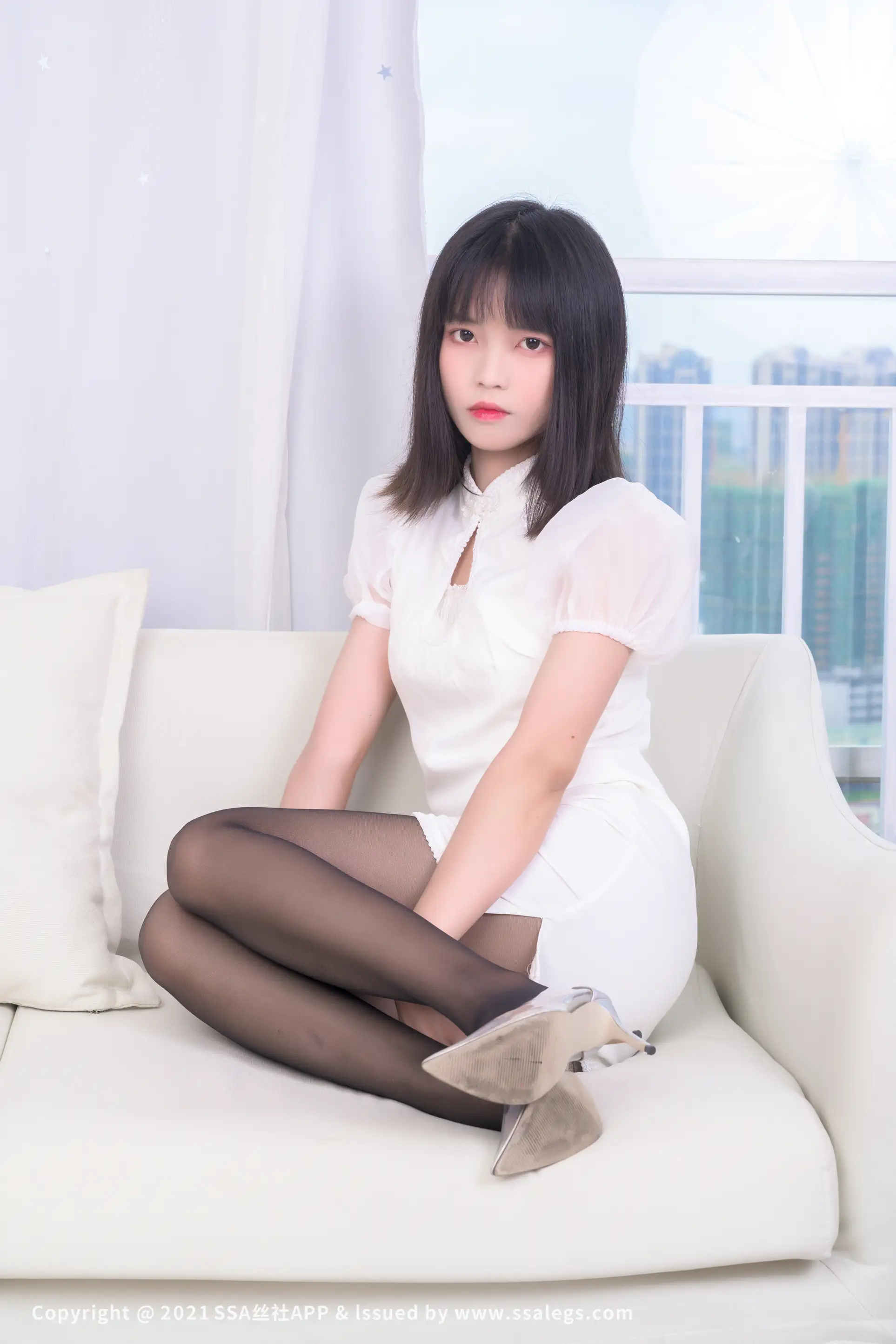 [爱美足] NO.664 腿模丹丹的黑丝袜美足(上) 丝社#[118P]-5