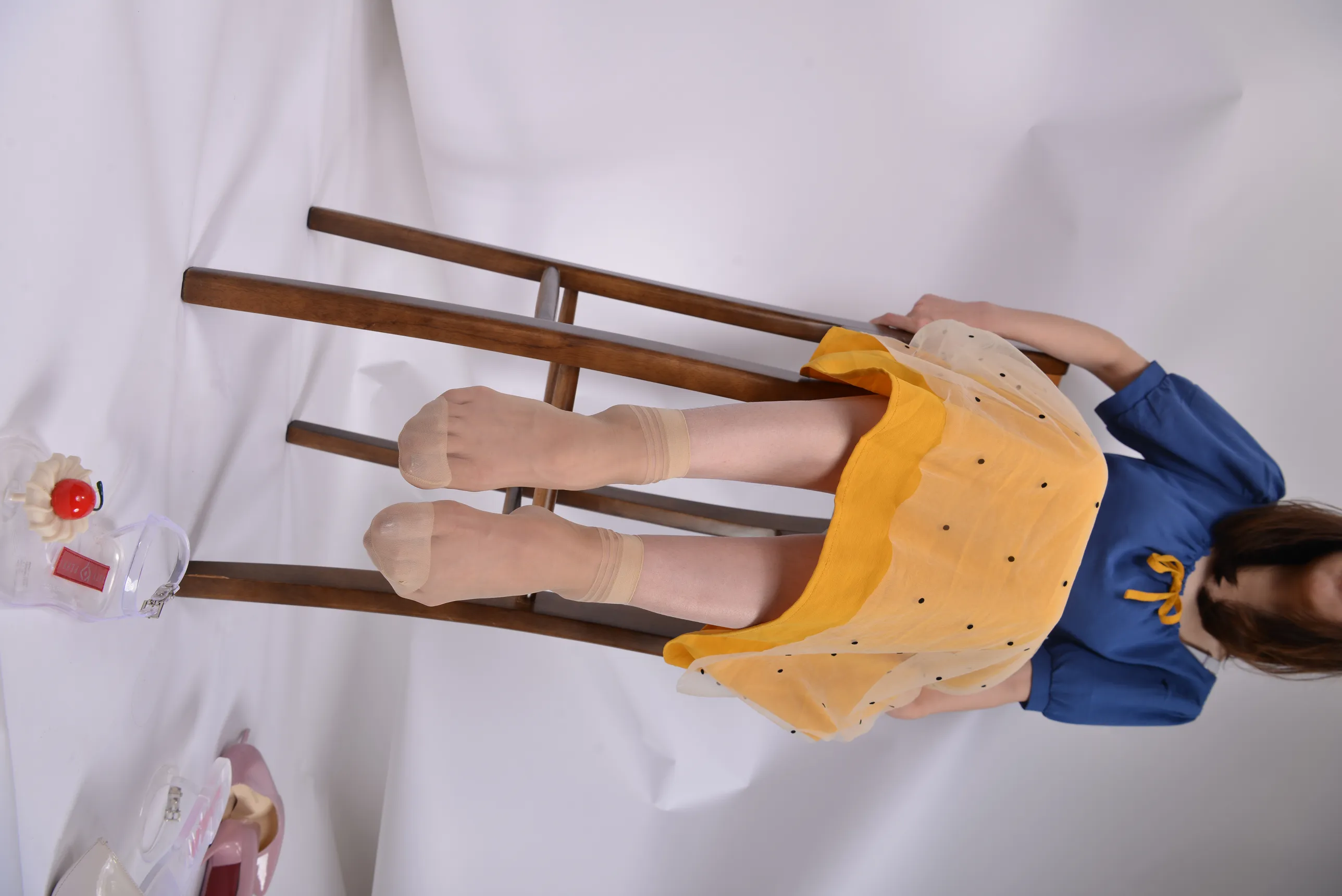 [爱美足] NO.118 短丝高跟纱裙 街拍#[97P]-7